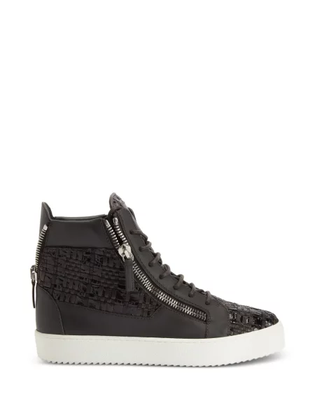 Sneakerși Giuseppe Zanotti Kriss cu imagine maro