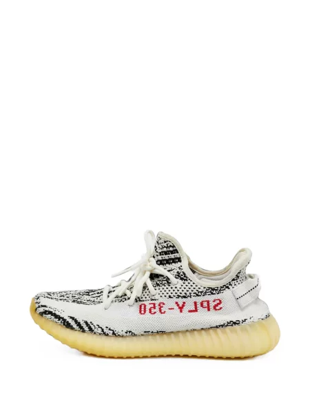 Ζεβρε sneakers Adidas Yeezy λευκό