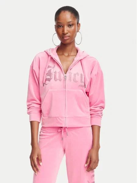 Juicy Couture Džemperis Old Gothic rožinė