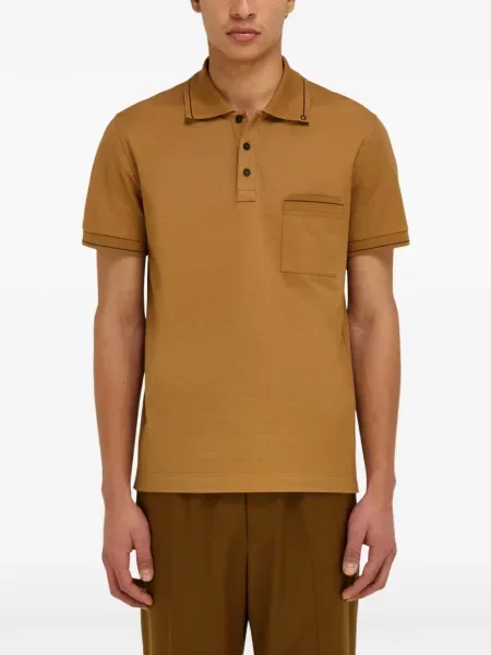 Tricou polo Ferragamo maro
