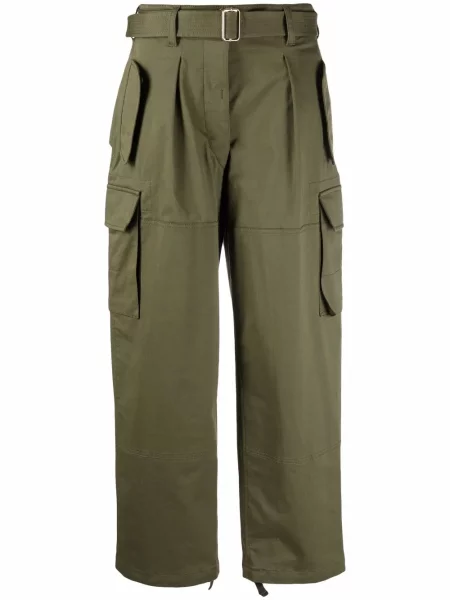 Pantaloni cargo Alberta Ferretti verde