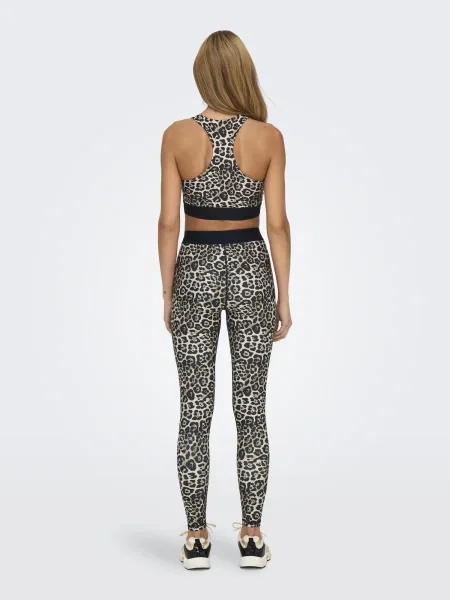 ONLY PLAY Pantaloni bej / bej deschis negru