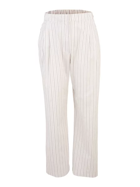 Vero Moda Petite Παντελόνι πλισέ VMGLOW κόκκινο σκουριάς λευκό