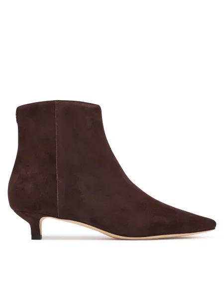 Μποτάκια LAUREN RALPH LAUREN Frncsa Bt Hl Bo Bte καφέ