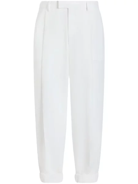 Pantaloni Dolce & Gabbana alb