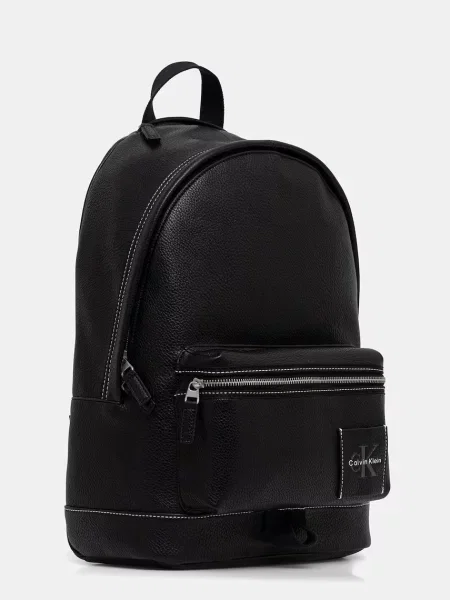 Calvin Klein rucsac pentru bărbați cu imitație de piele negru