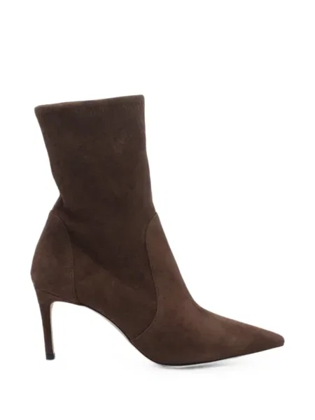 Cizme scurte Stuart Weitzman maro