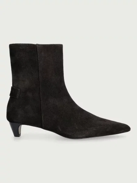 Замшевые ботильоны Allsaints