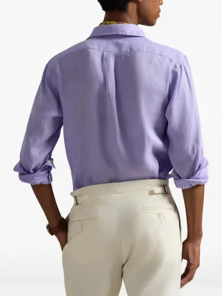 Șapcă Polo Ralph Lauren cu broderie din țesătură twill în carouri albastru