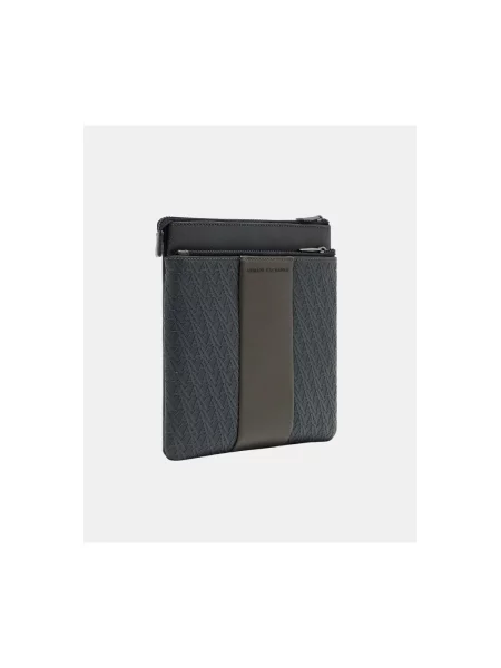 Kabelka Armani Exchange sivá
