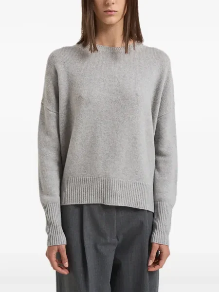 Дълго пуловер Lisa Yang сиво