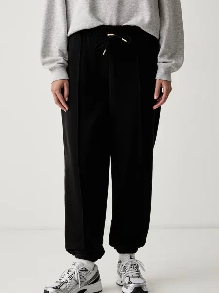 Puma pantaloni de trening pentru femei cu HER negru