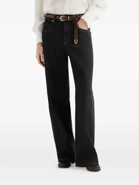 Pantaloni Brunello Cucinelli albastru