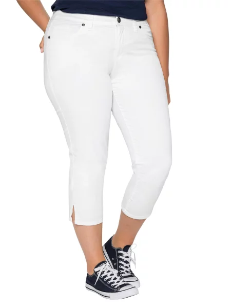 SHEEGO Pantaloni alb