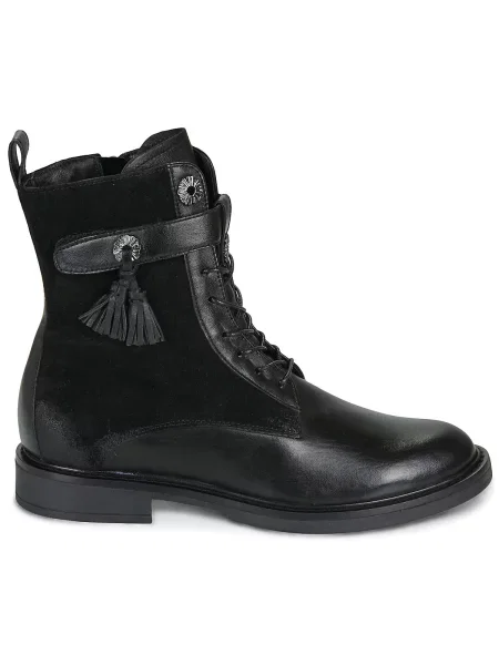 Pantofi Mjus cu cataramă negru