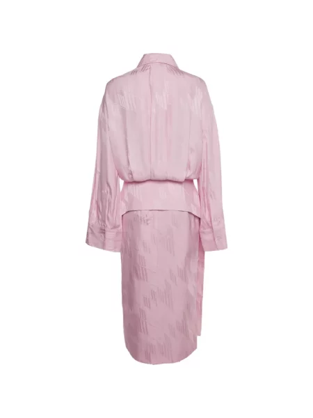Rochie midi The Attico roz