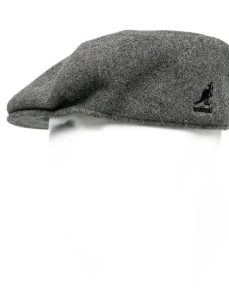 Căciulă Kangol de lână fără toc gri