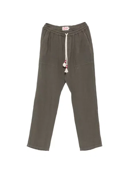 Pantaloni Mc2 Saint Barth de in cu cordon verde
