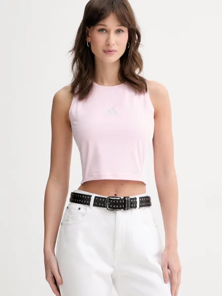 Crop top Adidas różowy