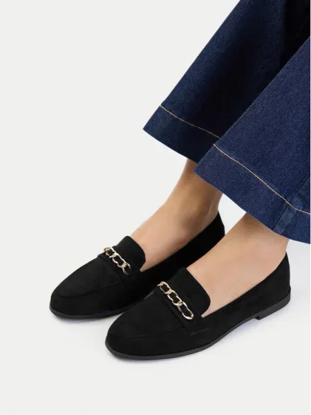 Loaferice DeeZee crna