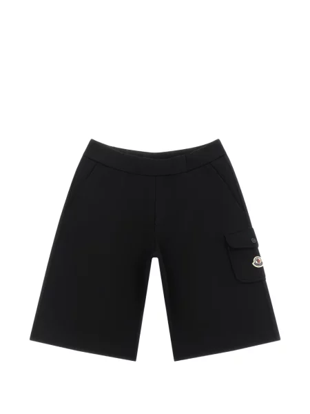 Bermudy dziecięce Moncler Enfant czarne