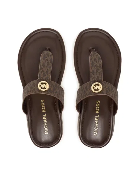 Japonki MICHAEL Michael Kors brązowe