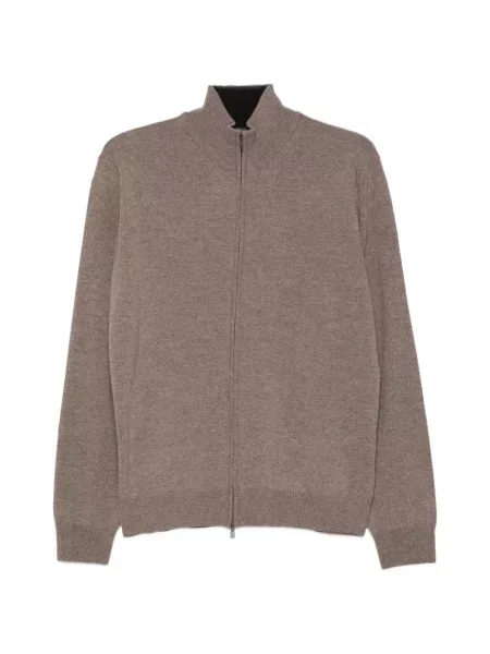 Pulover Corneliani tricotate maro