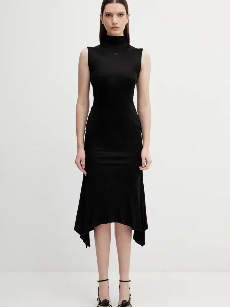 Off-White rochie alb