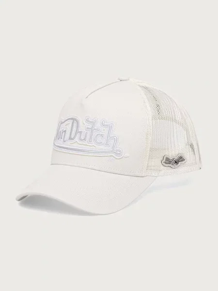 Von Dutch trucker kapa z bombažem bež