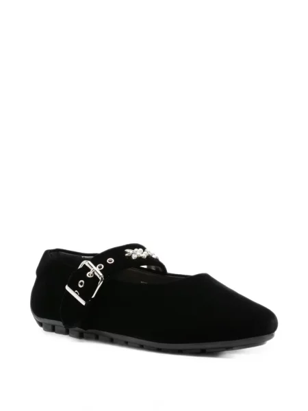 Balerini Simone Rocha cu bretele negru