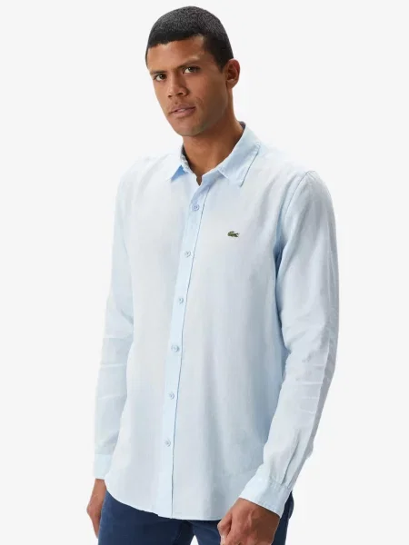 Сорочка Lacoste блакитна