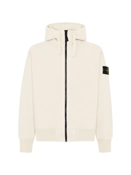Hanorac cu glugă Stone Island din fleece cu glugă cu strasuri
