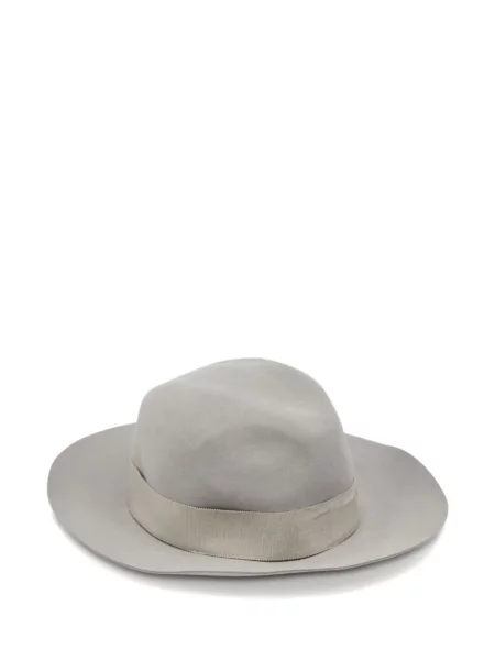 Pălărie Maison Michel din fetru gri