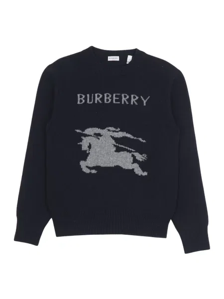 Sweter Burberry niebieski