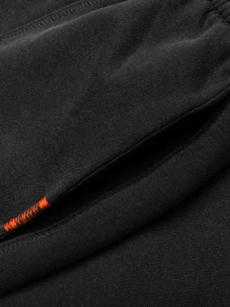 Pantaloni de trening Represent cu broderie negru