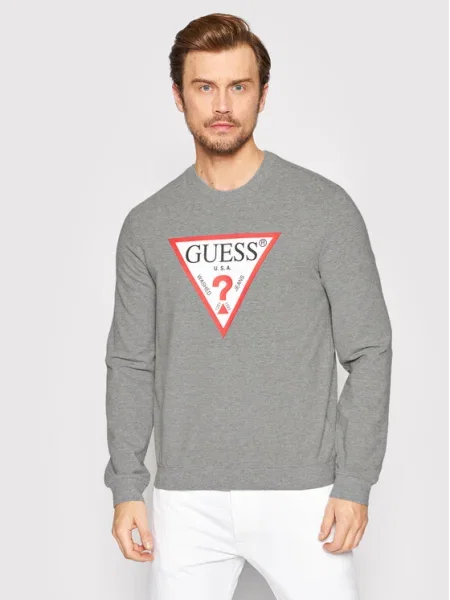 Guess Суитшърт Audley сив