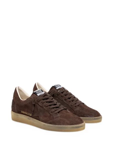 Sneakersy Golden Goose Ball Star brązowe