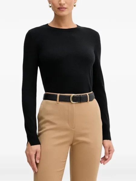 Lung pulover Sisley negru