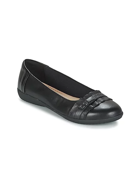 Balerinke Clarks črna