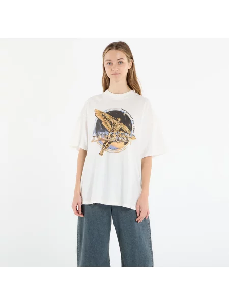Tricou REPRESENT Golden Tour T-Shirt UNISEX Flat White L alb