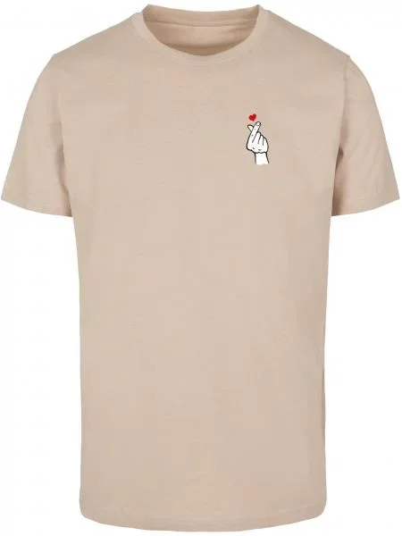 T-shirt Love Sign Tee beige μαύρο