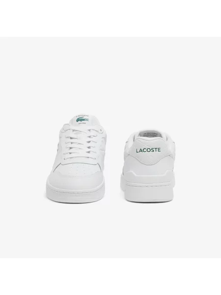 Lacoste Skórzane Sneakersy T-Clip Set biały