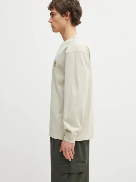 Carhartt WIP longsleeve L/S Vista T-Shirt gładki beżowy