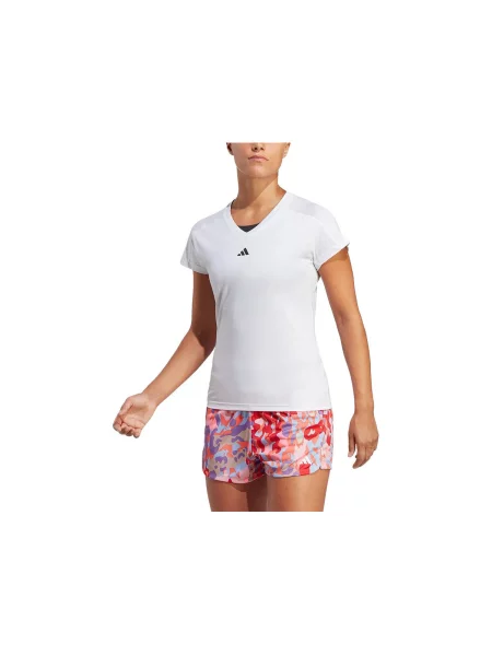 Sală de gimnastică tricou Adidas Performance alb