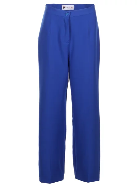 Штани повсякденні LadyLike бавовна/поліестер синій