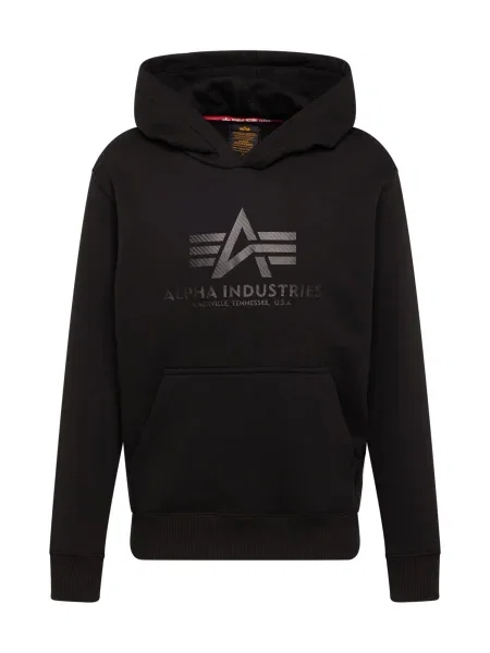 Mikina Alpha Industries čierna