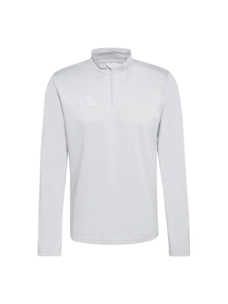 ADIDAS PERFORMANCE Sportovní mikina světle šedá bílá