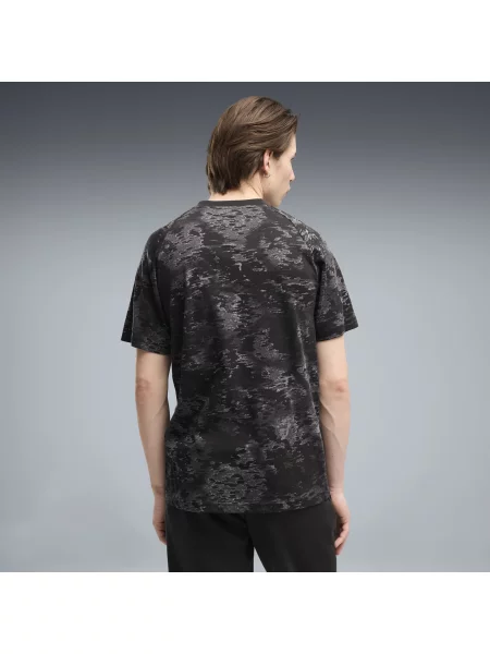 MÄ™ska koszulka PUMA Sport Camo OdzieÅ¼ S czarny