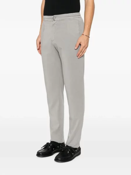 Pantaloni Kiton cu autograf gri