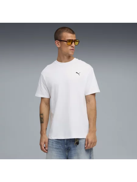 PUMA Koszulka unisex Speedcat z grafiką Odzież S biały